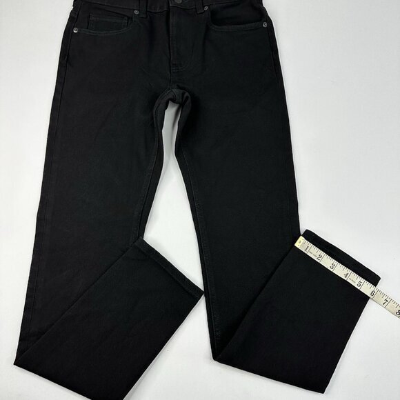 Everlane Uniform Men’s NWT Black Mid-Rise The Performance Skinny Jean W29/L30 - Picture 13 of 14